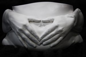 Belly Life Casting with Hands