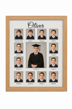Compact School Photo Frame - Personalised