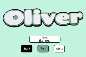 Custome acrylic name sign, 3 Layer name sign, 3 layer acrylic sign